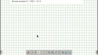 Rozwiąż równanie (X^2-16)(x^3-1)  0 ZADANIE 26 CKE 2019 SIERPIEN MATEMATYKA PODSTAWOWA RÓWNANIE WIELOMIANOWE FHD edit