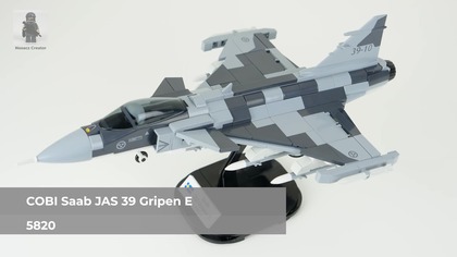 COBI Armed Forces | 5820 --- Saab JAS 39 Gripen E --- budowanie