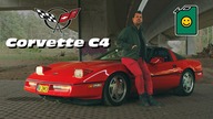Chevrolet Corvette C4 - Najtańszy samochód z plakatów