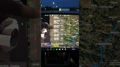 Nową Teslą Model Y Juniper do Chorwacji! Ile trwa ładowanie?  #tesla #modely #danielgrzyb