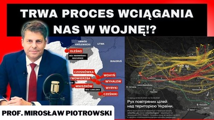 Drony nad Polską - kto chce wciągnąć w wojnę, Charles Kirk, Francja - prof.  Mirosław Piotrowski