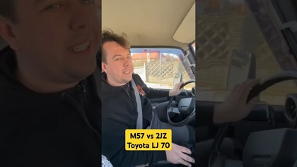 Toyota LJ70 - M57 vs 2JZ #patrykpiatekvlog #offroad