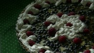 TARTA JAGODOWA Z MALINAMI