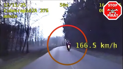 Pościg Puławskiej Policji za 24-latkiem kierującym Yamahą.  STOP PIRAT