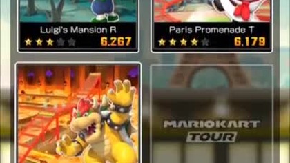 Mario Kart Tour Paris Tour Bowser Cup Bowsers Castle 1T