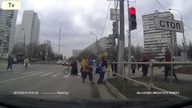 Wypadek potrącenie dziecka na pasach