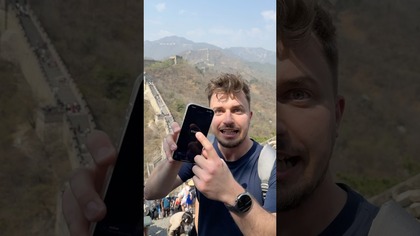 To ZASKOCZYŁO mnie na Murze Chińskim 