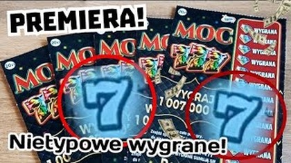 Zdrapki Lotto  Premiera! 5 zdrapek MOC 777  Szybka akcja i fajne wygrane! 