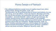 Pismo Święte o k*obietach