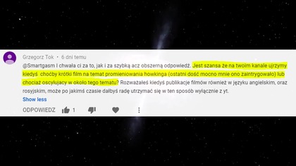 Jak umiera Czarna dziura Promieniowanie Hawkinga [Reupload]