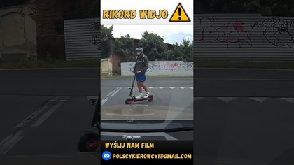 Jak ma być dobrze z tymi hulajnogami ??#hulajnoga #polscykierowcy #shorts #viral #polskiedrogi #dash