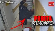 POLICJA POBIŁA STARUSZKĘ W SUPERMARKECIE!