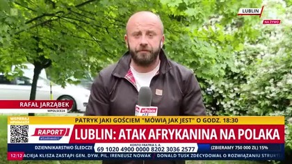 1475 Atak Afrykanina na Polaka !!!!!!!!!!!! Raport Wiadomości (1)