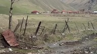 Zawrócenie przez wojskowy patrol w Gruzji - okolice Kobi.