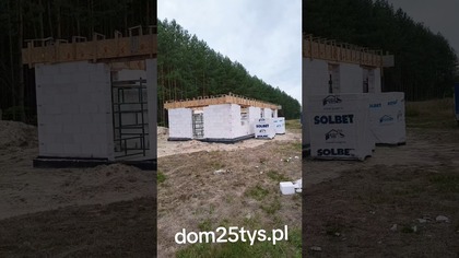 Dom DO 200 tysięcy!!! Promocja na dom Adaś 70m2  zapisy na budowę domu kontakt@dom25tys.pl