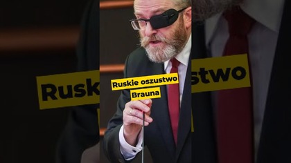 Ruskie oszustwo Brauna #Braun #Rosja #oszust #polityka