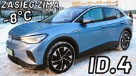 Zimowy Test VOLKSWAGENA ID. 4 Pro  30% utraty zasięgu?!