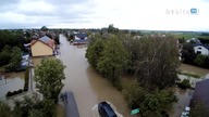 Bobrowa zalana! Droga w Latoszynie zerwana  skutki deszczowej nocy w powiecie dębickim