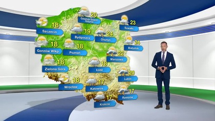Prognoza pogody na TVN Meteo (24. 05. 2023)