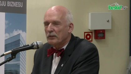 Janusz Korwin-Mikke - "Wartości europejskie a wartości unijne" (08.04.2014)