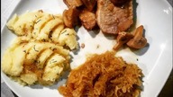 Przepis na schab z pieczarkami i kapustą - MAMA gotuje