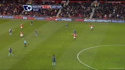 Premier League sezon 2009/2010 Man Utd 2-0 WHU Rooney