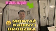 Montaż Kabiny prysznicowej i brodzika w starej łazience #MajsterAmator odc. 91
