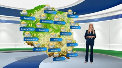 Prognoza pogody na TVN Meteo (17. 10. 2023)