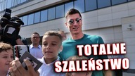 Lewandowski dostał koszulki do podpisu i się zaczęło