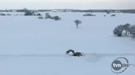 Bornholm pod kilkumetrowym śniegiem!