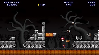 Another Mario Forever Remake World 1-8 SakuraMotchi 2020