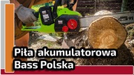 Piła łańcuchowa akumulatorowa  Bass Polska - Unboxing, test