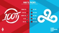 100 Thieves vs Cloud9 Game 1 |EN| - Semifinals LCS Lock In 2021