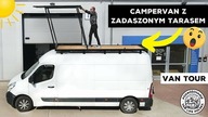 Campervan z ZADASZONYM TARASEM na dachu !!! 