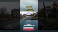 Jak wygrana w totka  centymetry od potrącenia! #cudem #szczęście #droga #polscykierowcy #traffic