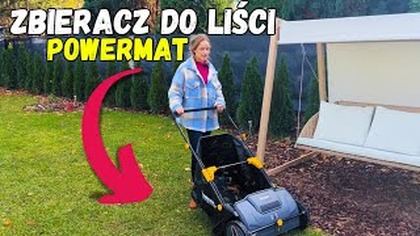 Testujemy ręczną zamiatarkę do liści Powermat PM-ZDL-530M #powermat #narzędzia #ogród