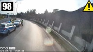 Jazda pod prąd na autostradzie