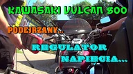 Serwis - Podejrzany Regulator Napięcia - Gorąco - Kawasaki Vulcan 800