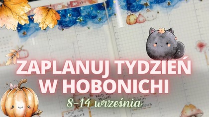 Newsletter w formie filmu xD | Zaplanuj ze mną tydzień w Hobonichi | Plan With Me