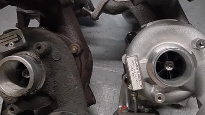 Pierwsze w Polsce turbo na kole kompresji z kompozytu, montujemy.