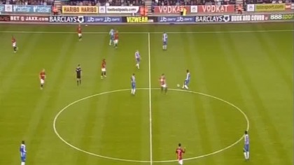 Premier League sezon 2008/2009 Wigan 1-0 Man Utd Rodallega
