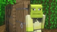 DOM NA BAGNIE SHREKA W MINECRAFT #shorts