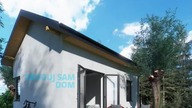Wizualizacja projektu vs rzeczywistość #architektura #budowadomu2024 #minidomek #domzantresolą