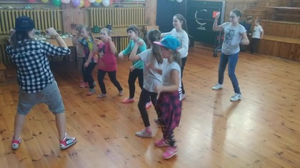 Warsztaty HIP-HOPU w Domu Kultury w Markuszowie