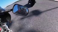 Paniczne hamowanie  najkrótsza droga do gleby #najczestszebledymotocyklistow