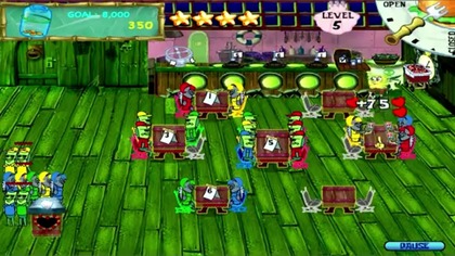 SpongeBob SquarePants Diner Dash - przewodnik po grze HD (Poziomy 3. 1-3. 5)