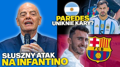 PREZES La Liga MIAŻDŻY FIFA Infantino MUSI ODEJŚĆ! Vincić oszczędził Paredesa XD Laporte w BARCIE