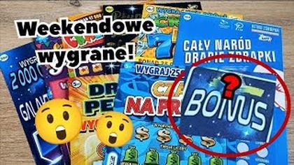 Zdrapki Lotto  Mix za 100zł i fartowna końcówka! 