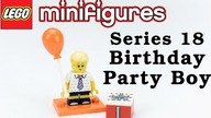UNBOXING - Lego - Minifigures - Series 18 -  Birthday Party Boy