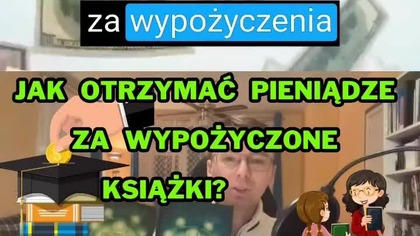 Jak otrzymać pieniądze za wypożyczone książki? @OkiemPisarza #pieniądze #książki #books